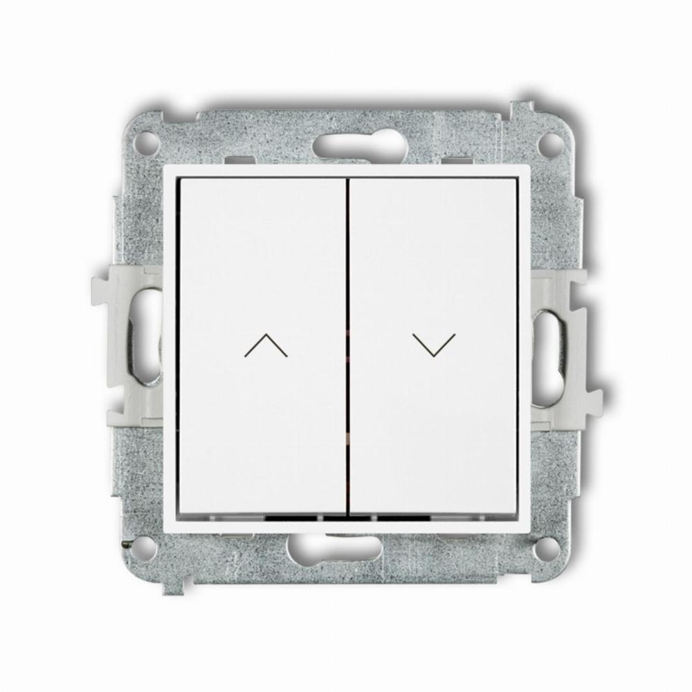MINI mechanizm łącznika zwierny żaluzjowego biały