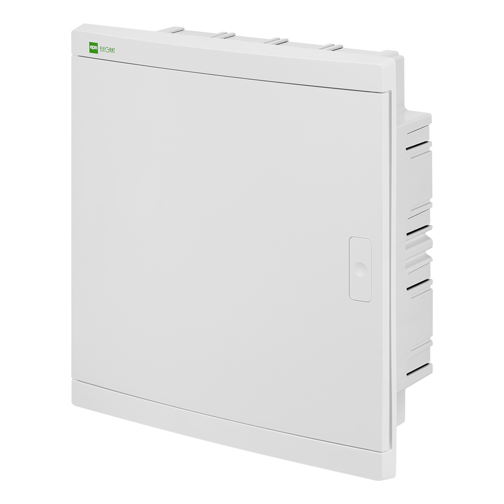 ELEGANT rozdzielnica 2x12 PE+N podtynkowa IP 40 - kolor biały