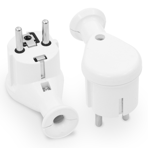 wtyczka rozbieralna WT-50 kątowa Uni-SCHUKO, 2p+Z; 16A, 250V; WT-50; biały