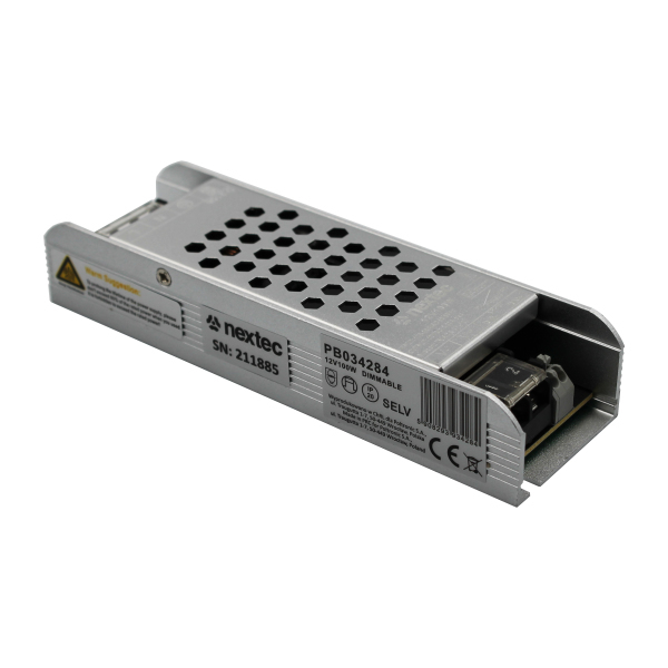 zasilacz modułowy LED  GRAPHITE TRIAC & 0/1-10V DIMM  IP20  12V  8,33A  100W