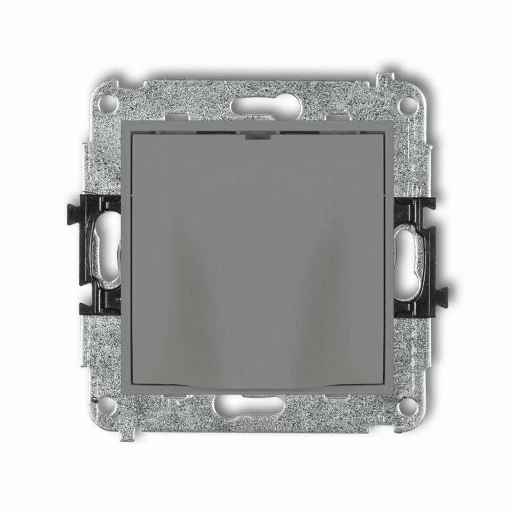 mechanizm MINI wypustu kablowego szary mat