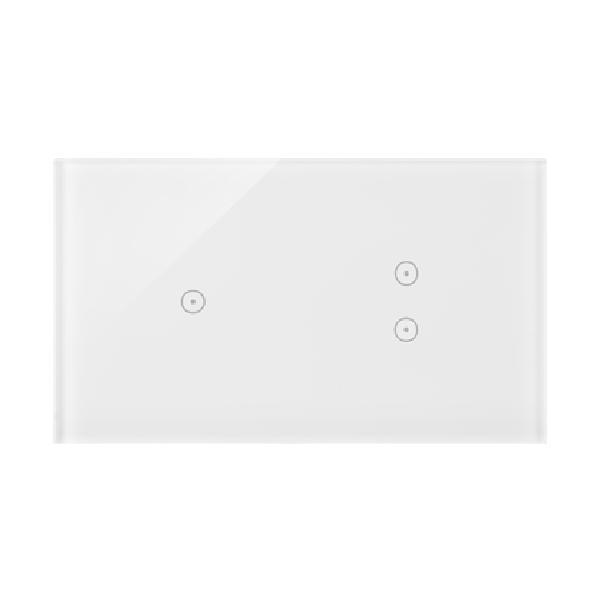 SIMON 54 TOUCH panel dotykowy S54 Touch 2 moduły 1 pole dotykowe + 2 pola dotykowe pionowe biała perła