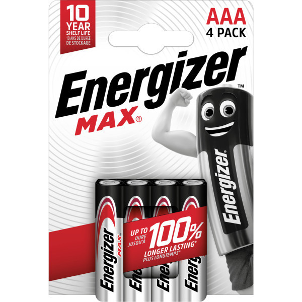bateria ENERGIZER MAX AAA LR03 /4 eco