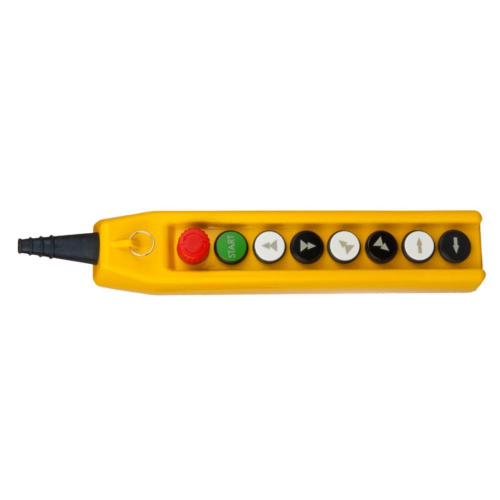 kaseta sterownicza suwnicowa B-1NC+START-NO+4X(1NO+1NO/2)+2X1NO