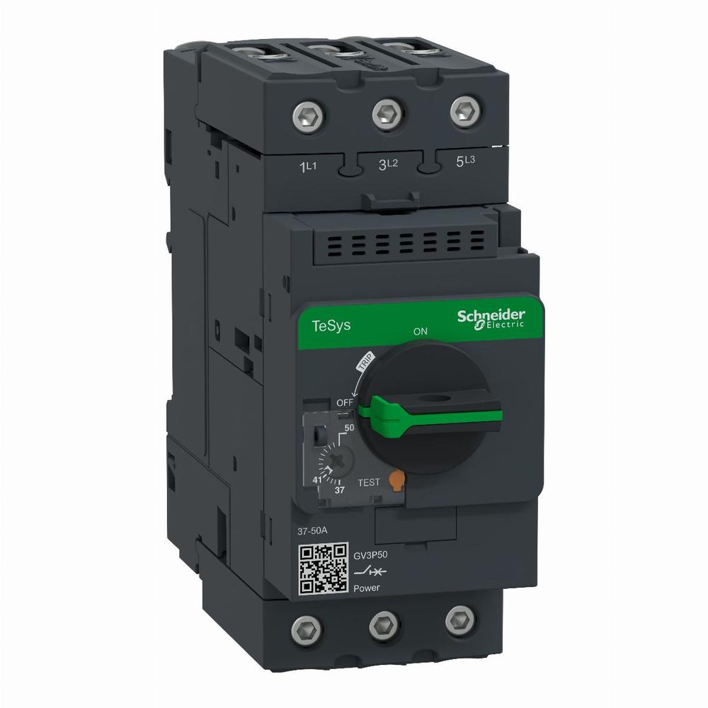 wyłącznik silnikowy magnetotermiczny TeSys GV3P napęd obrotowy 50A zaciski everlink