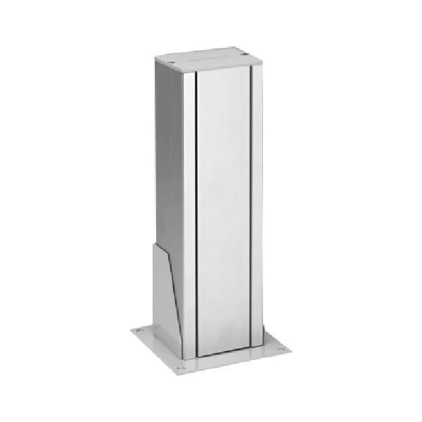 SIMON CONNECT minikolumna 1-stronna, wys.315mm 70x60mm, 6x K45; aluminium