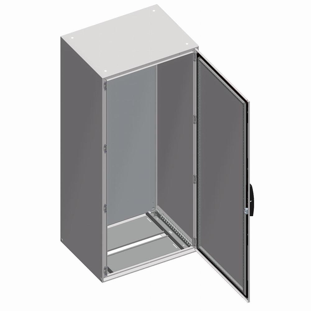 obudowa stojąca Spacial SM drzwi pełne z płytą montażową 1800x 800x 500mm