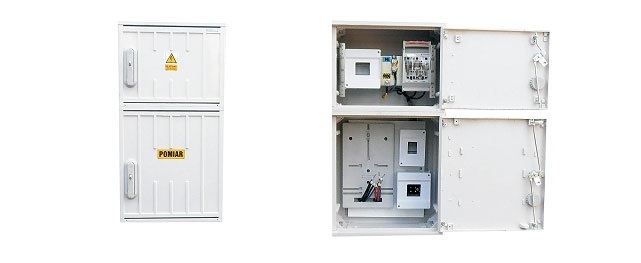 rozdzielnica term.RTL-40/75 TL-3F+S-4x35+ZN-0/G/RBK-00+N (licznik dół) LAKIER