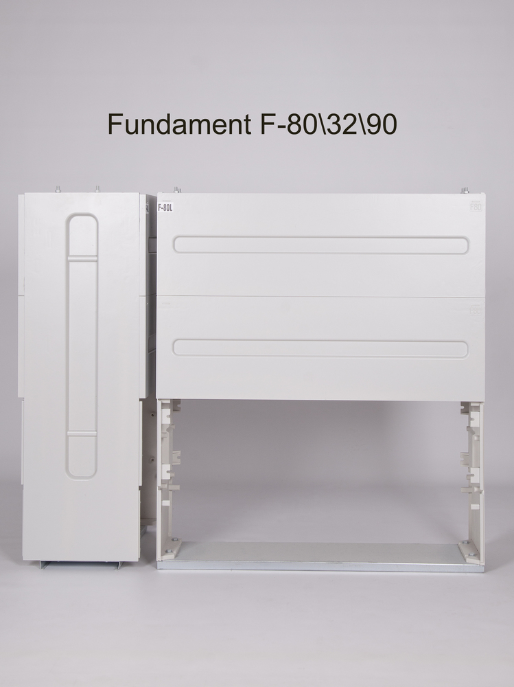 fundament termoutwardzalny F-80/32/90 szary lakier