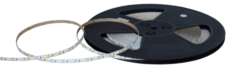 taśma LED NEXTEC EX / 12V / 2835 / 9,6W / 120 LED / IP20 / 3000K +/-100K / 85lm/W / RA>90 / 25m / 8mm