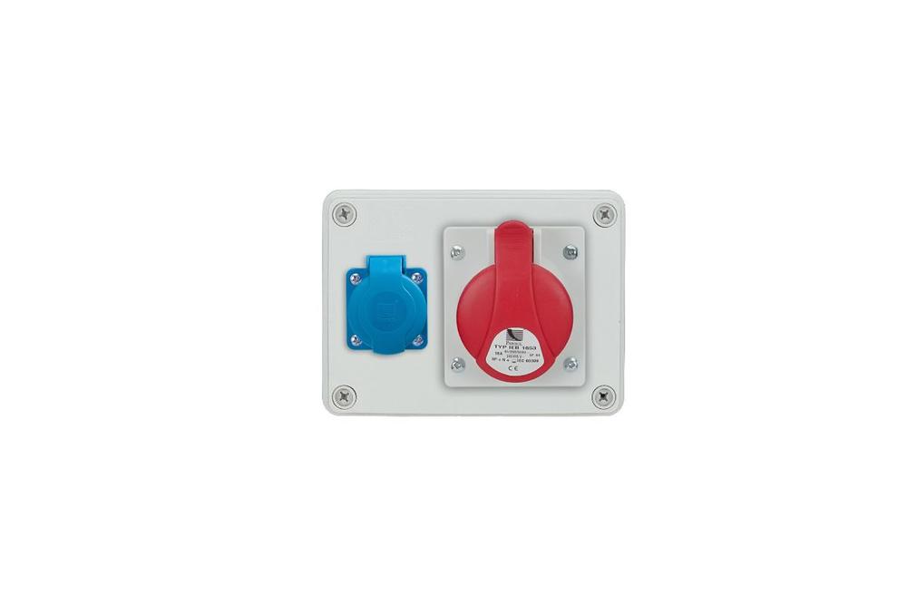 Rozdzielnica R-BOX 150, 1x16A/5p, 1x250V