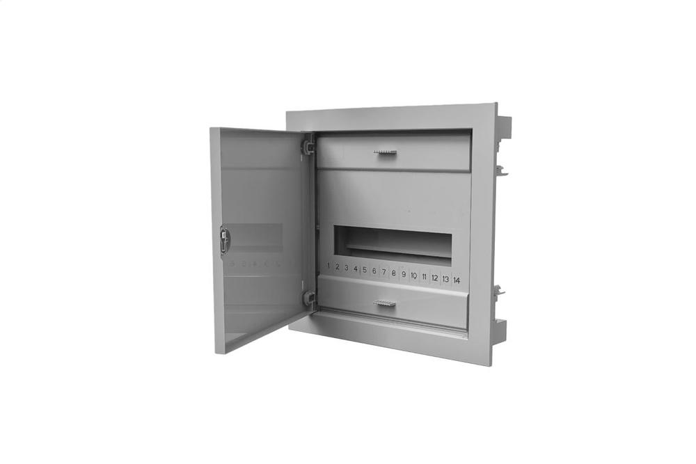 rozdzielnica 1x12 p/t drzwi metal.IP40 N+PE C.1512