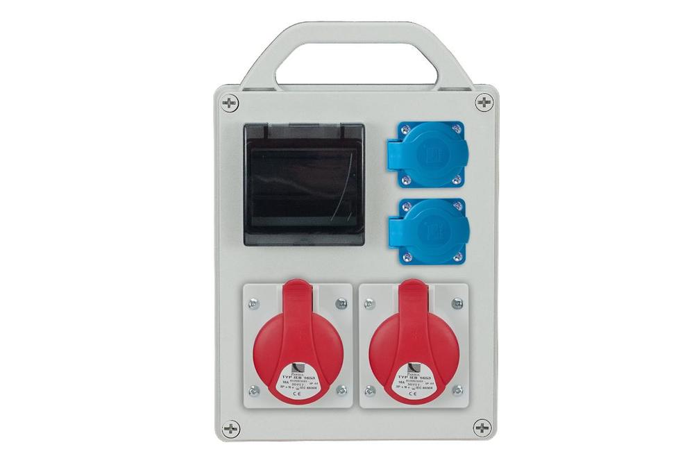 rozdzielnica R-BOX 240R 4S, 2x16A/4p, 2x250V, puste okno