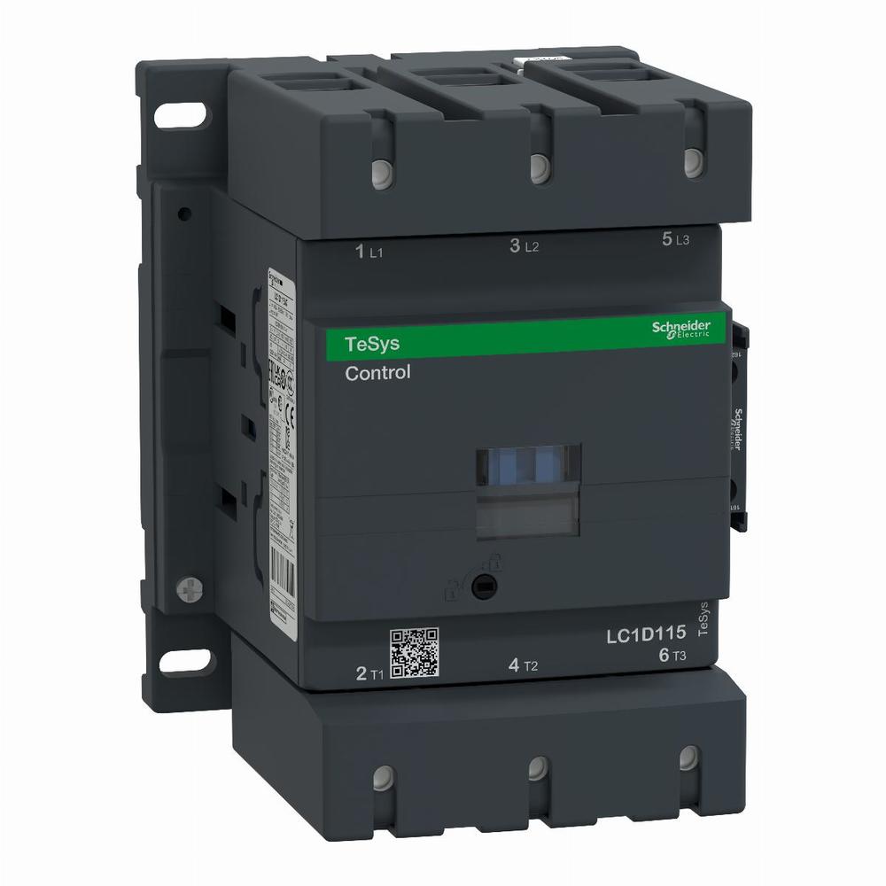 Stycznik mocy LC1D115P5 TeSys D AC3 115A 3P 1NO 1NC cewka 230V 50HZ