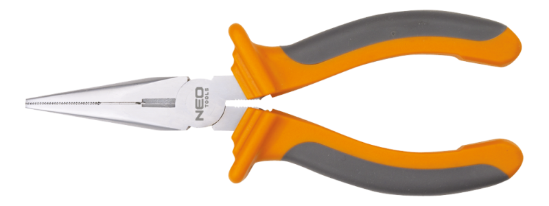 szczypce wydłużone proste 200 mm 01-014