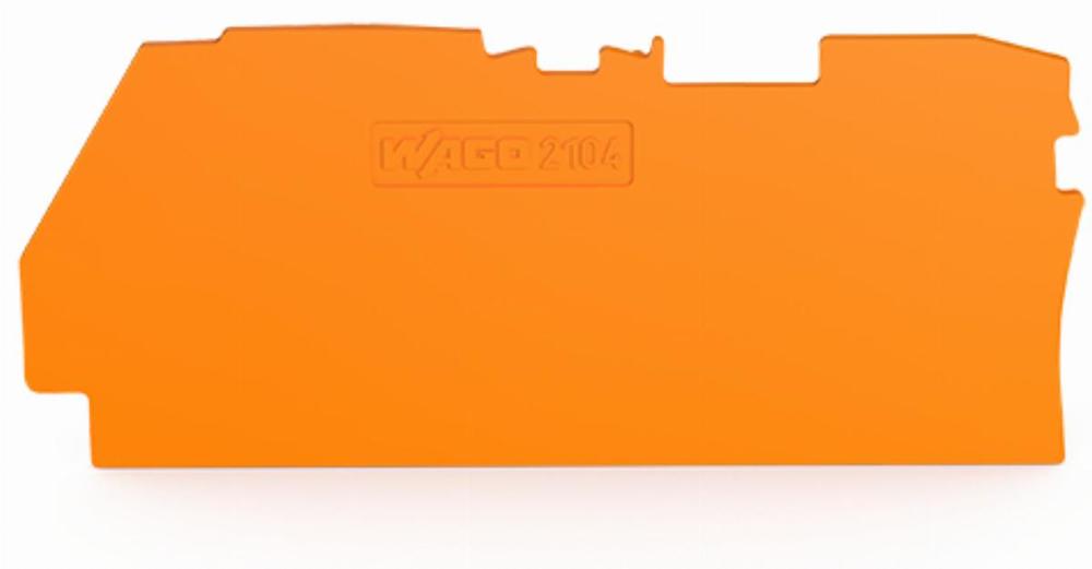 ścianka końcowa/wewnętrzna gr. 1 mm, pomarańczowy
