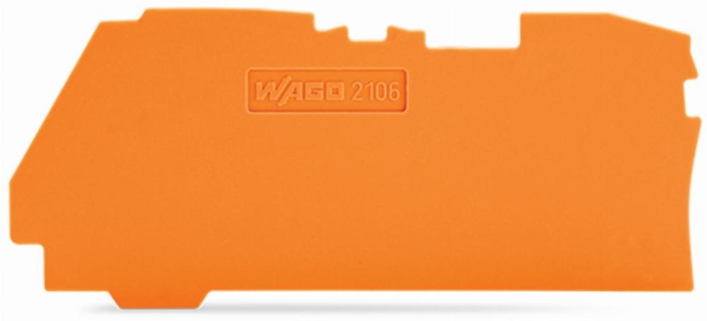 ścianka końcowa/wewnętrzna gr. 1 mm, pomarańczowy