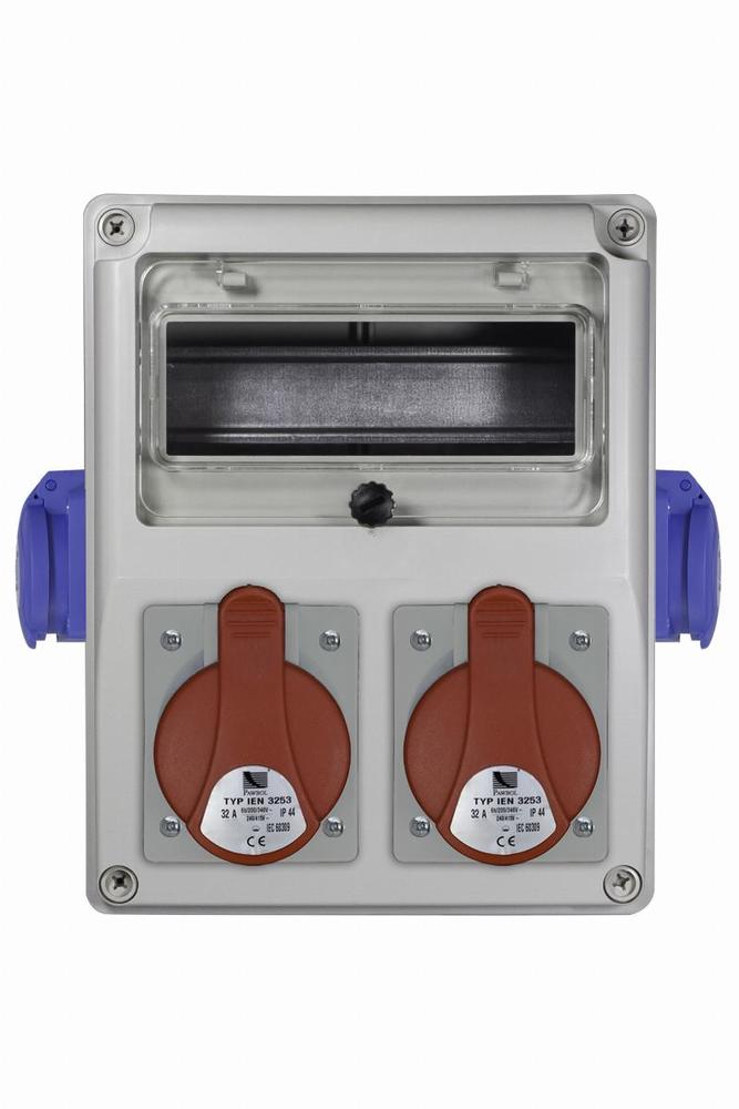 rozdzielnica R-BOX 240 8S 2x32/5, 2x230V puste okno
