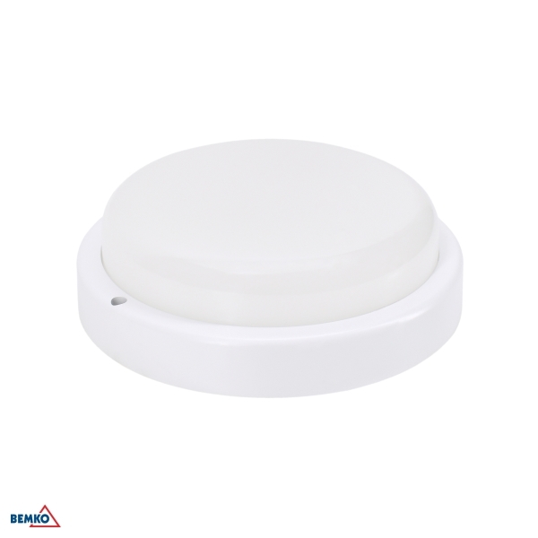 oprawa LED KANLO okrągła 12W 4000K 1150LM IP54 biała CZ. MIKR.