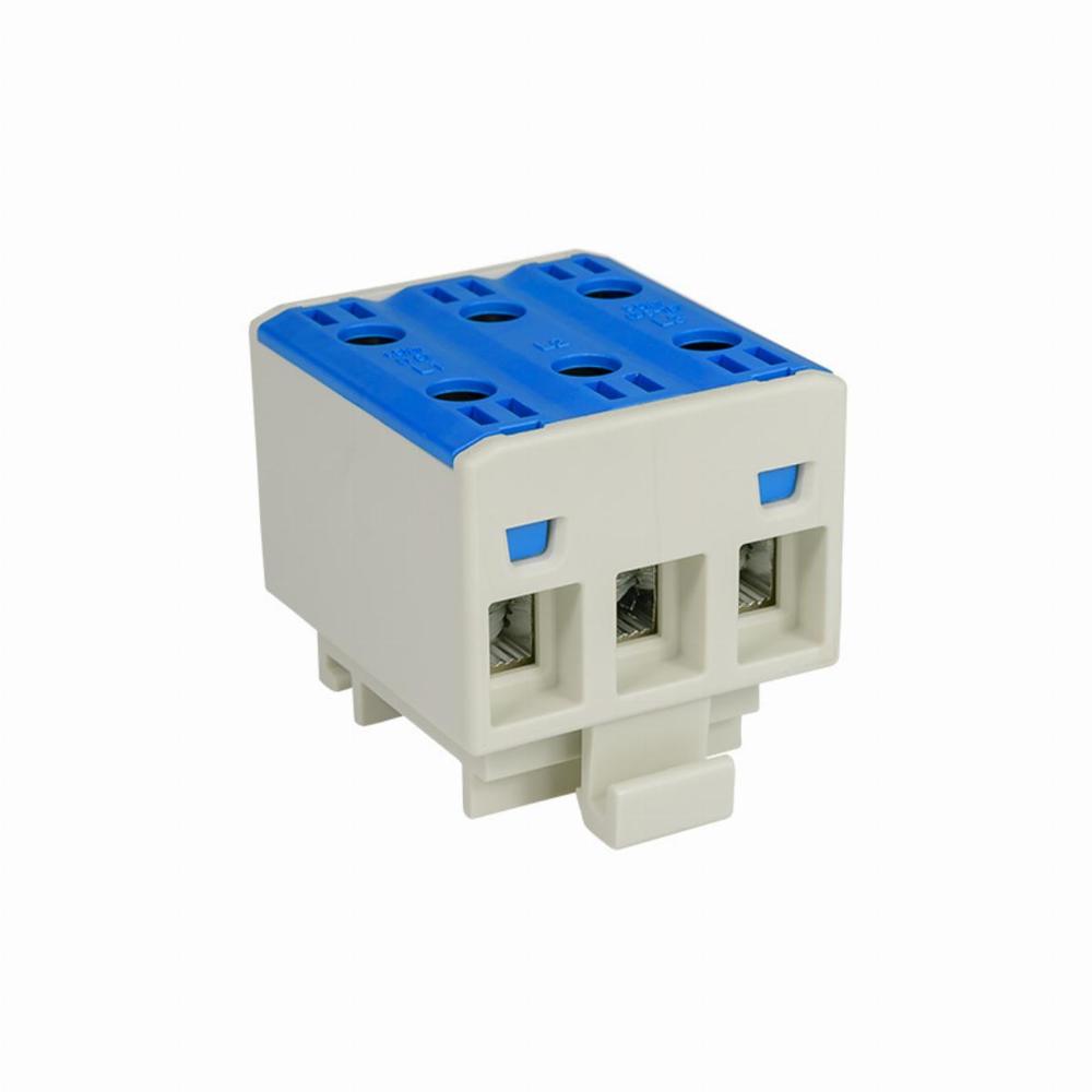 złączka przelotowa WLZ35/3x16/n niebieska