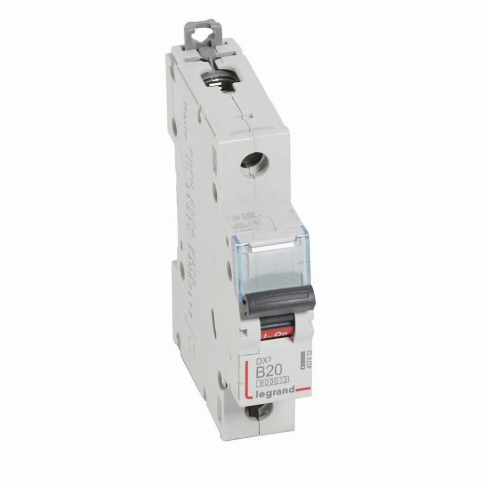 wyłącznik nadprądowy S 301 1P B 20A 6000A serii DX3,