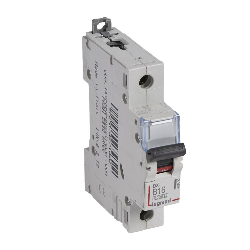 wyłącznik nadprądowy S 301 1P B 16A 6000A serii DX3,
