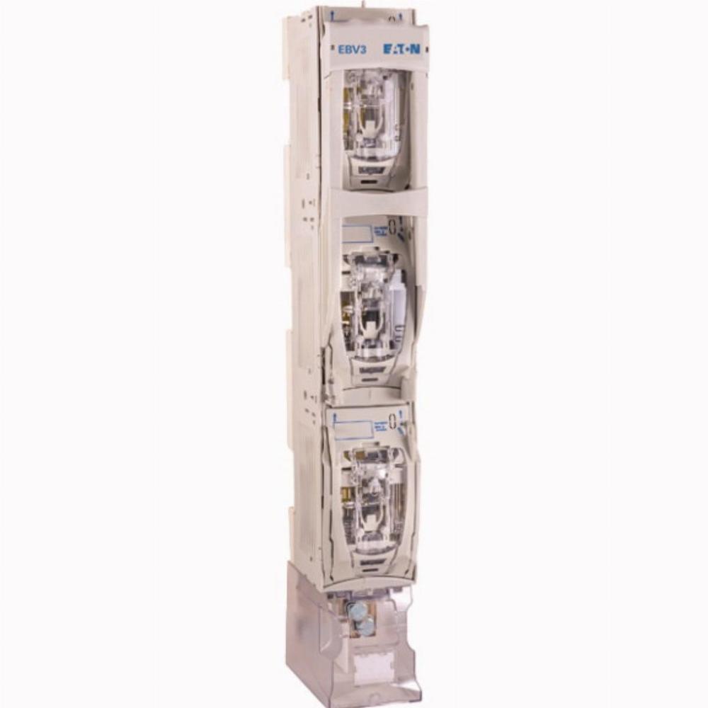 EBV0033TV1 Rozłącznik bezpiecznikowy pionowy, 160 A, AC 690 V, NH00, AC22B, 3P, IEC, szyna 185mm, terminal V, zaciski V (odpowiednik ARS 00)