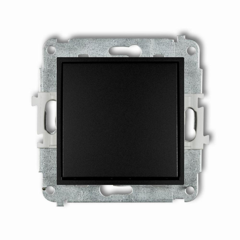 MINI mechanizm łącznika krzyżowego (jeden klawisz bez piktogramu) czarny mat