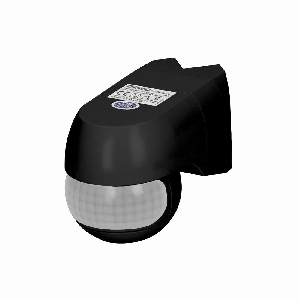 Czujnik ruchu 220st. 1200W, IP44, 3 rodzaje montażu, czarny