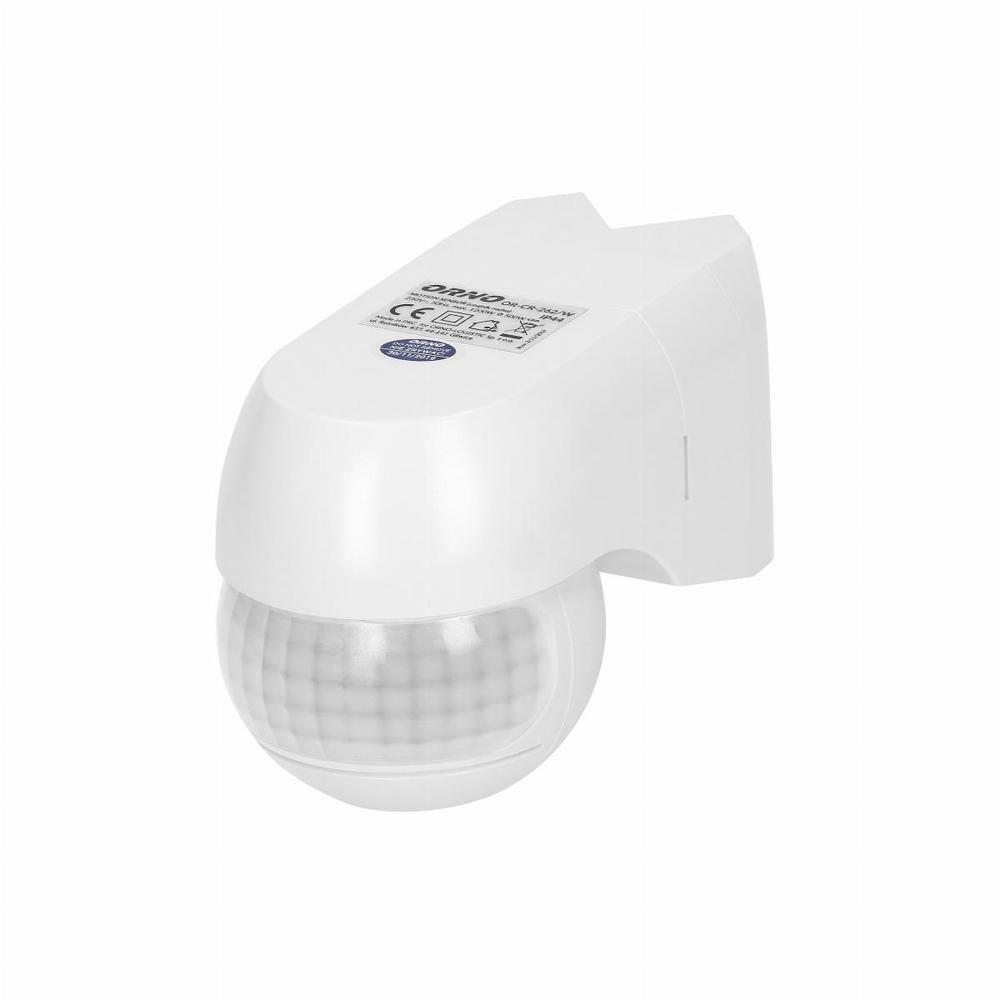 Czujnik ruchu 220st. 1200W, IP44, 3 rodzaje montażu, biały