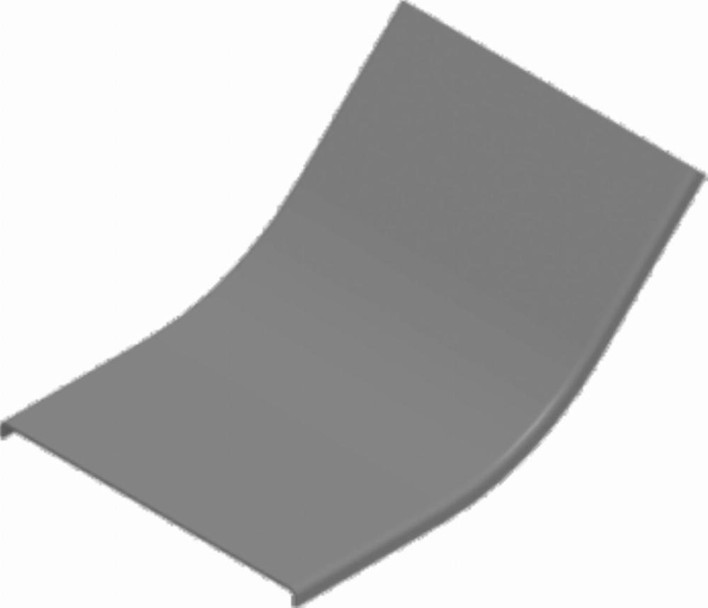 PLZWMC100 Pokrywa łuku wewnętrznego 45° - grubość blachy 2,00 mm