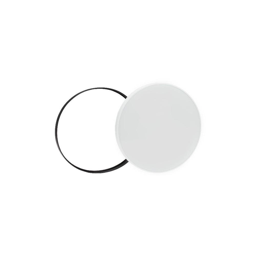 oprawa NYMPHEA BLACK &amp; WHITE RINGS 18W WW 230V 115st IP54 FI250x52 okrągła biały/czarny