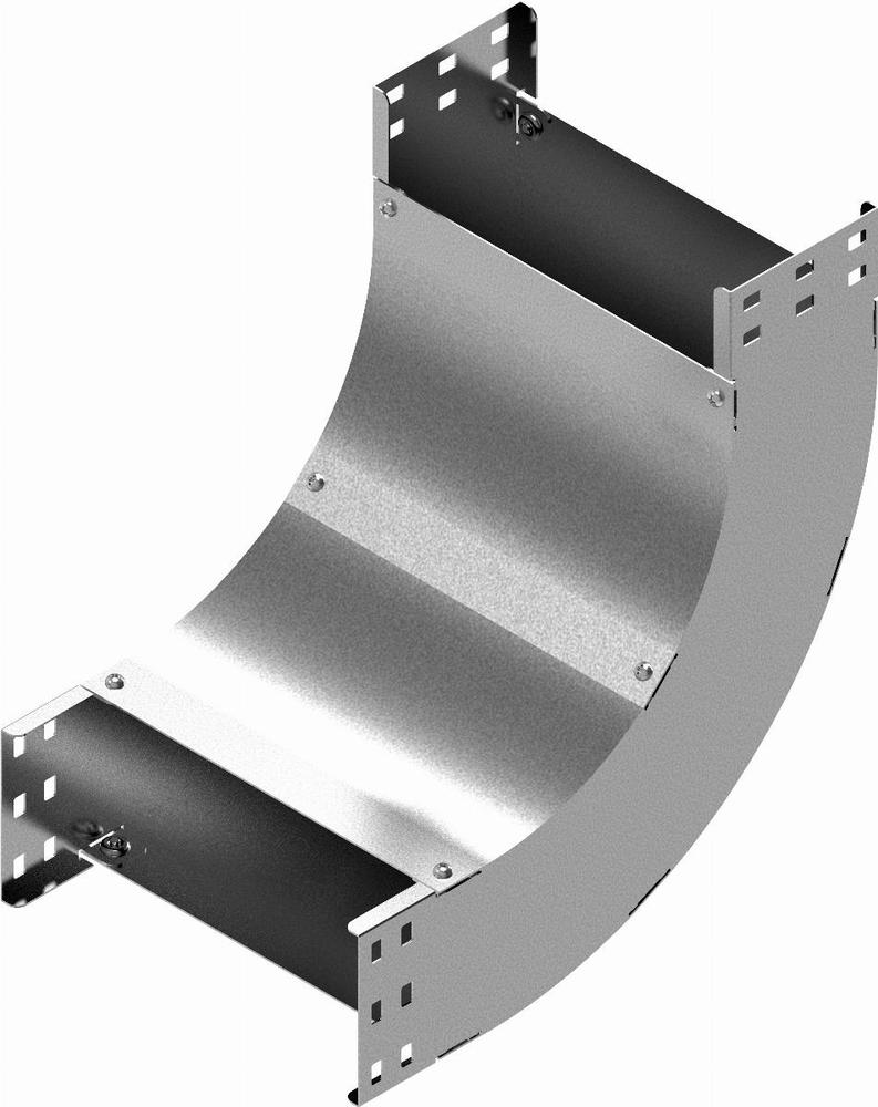 LUPNJ300H80 łuk 90° - grubość blachy 1,00 mm