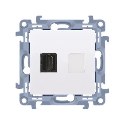 SIMON 10 gniazdo HDMI ver.1.4 (moduł)  biały