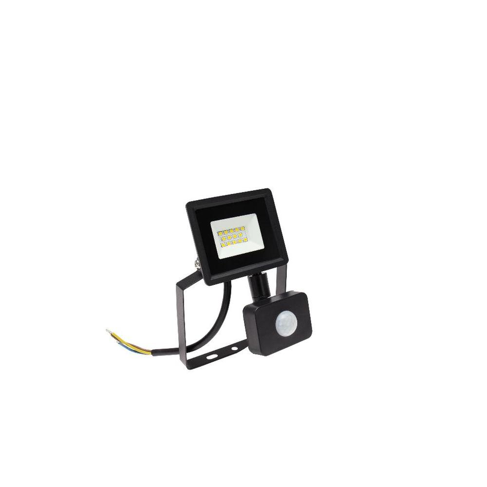 naświetlacz NOCTIS LUX 3  10W NW 230V IP44 114x150x53mm czarny czujnik ruchu PIR