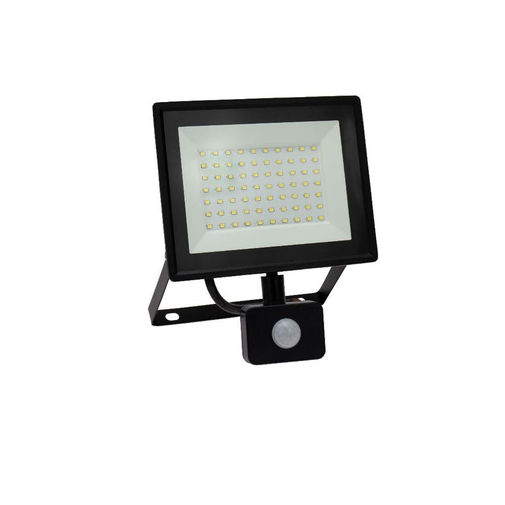 naświetlacz NOCTIS LUX 3  50W NW 230V IP44 180x215x53mm czarny czujnik ruchu PIR