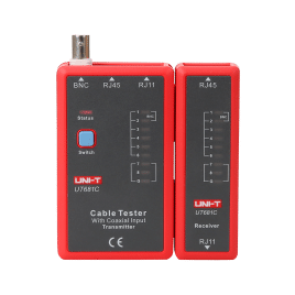 tester kabli komp. i koncentr. UT681C RJ11+RJ45+BNC UNI-T UT681C