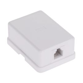 gniazdo telef. 4PIN EURO puszka TEL0019