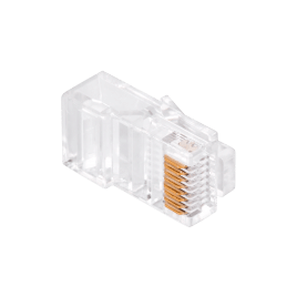 wtyk RJ45 8P 8C (drut) przelotowy CAT.5E