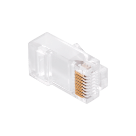 wtyk RJ45 8P 8C (drut) przelotowy CAT.6E