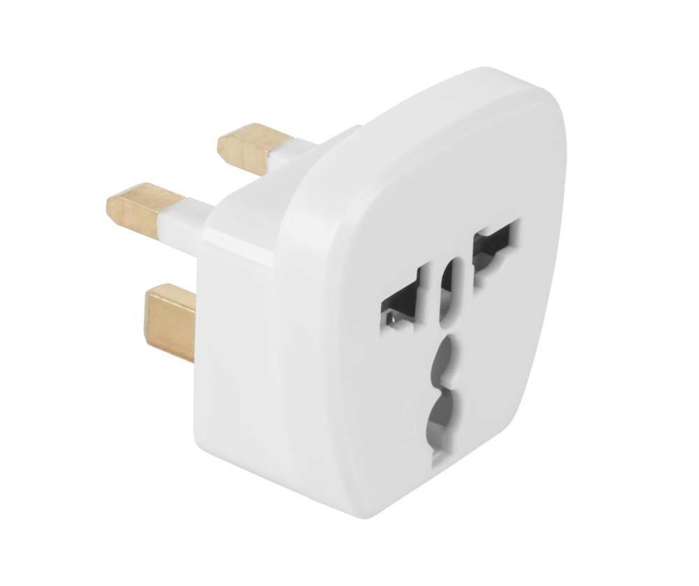 adapter/przejść. wtyk UK- gn. uniwersal (QZ36)