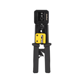 zaciskarka wtyków RJ11 RJ12 RJ45 4P/6P/8P przelotowych REBEL