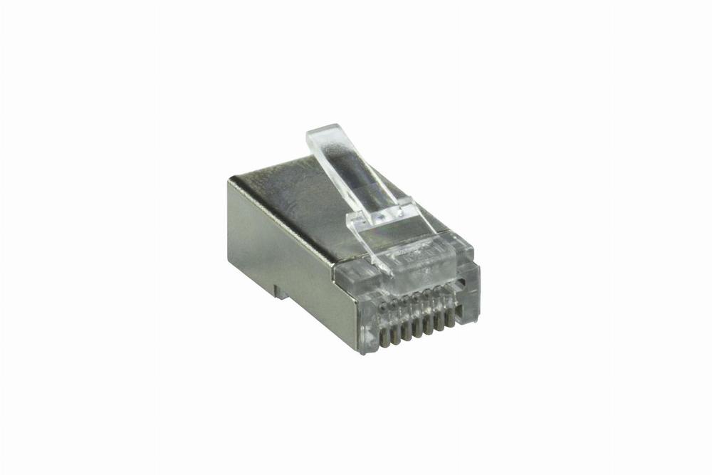 wtyk RJ45 STP kat. 6 przelotowy uniwersalny (8P8C)