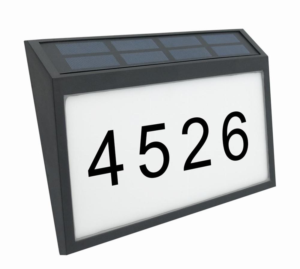 oprawa solar ścienna 1W 50lm 1.2Vx1200mAh 740 IP44 2V