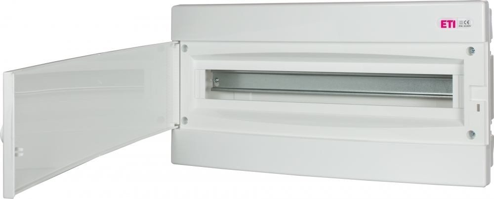 ECM 1x24PO-s obudowa podtynkowa 1 rząd 24 mod. drzwi białe