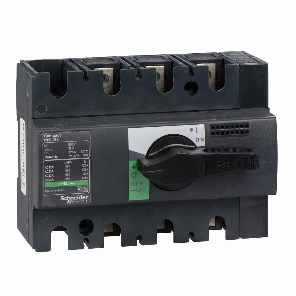 rozłącznik INS125 125A 3P Compact INS INV
