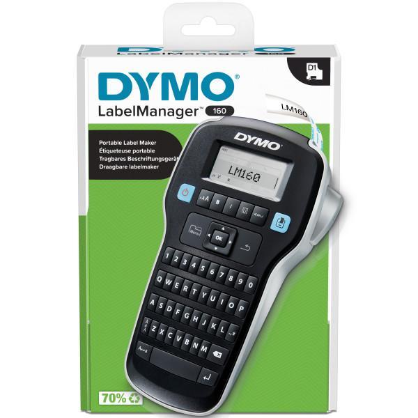 drukarka etykiet DYMO LabelManager 160, klawiatura QWERTY
