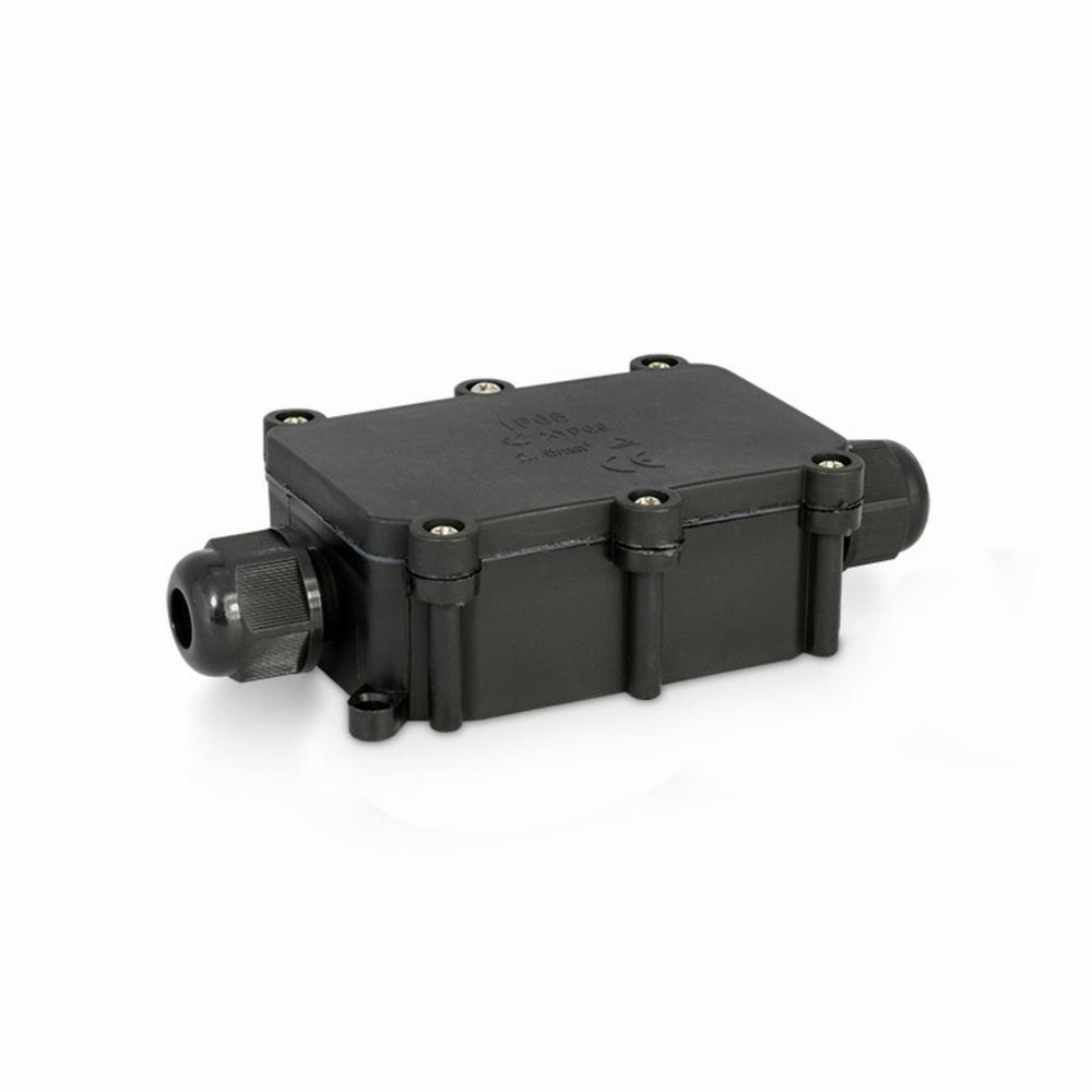 puszka PI2P IP68 PG9-2P czarny
