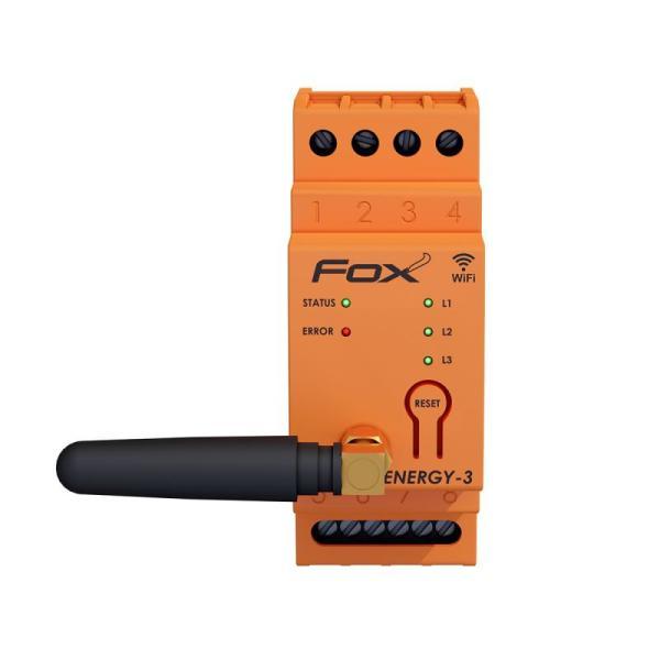 monitor energii elektrycznej WI-FI 3F+N,FOX ENERGY 3, WI-MEF3 40A