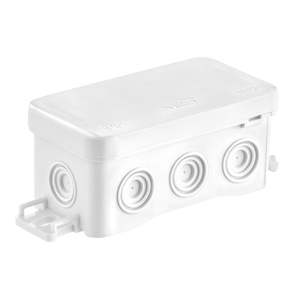 puszka instalacyjna naścienna NS8 FASTBOX&HOOK biały